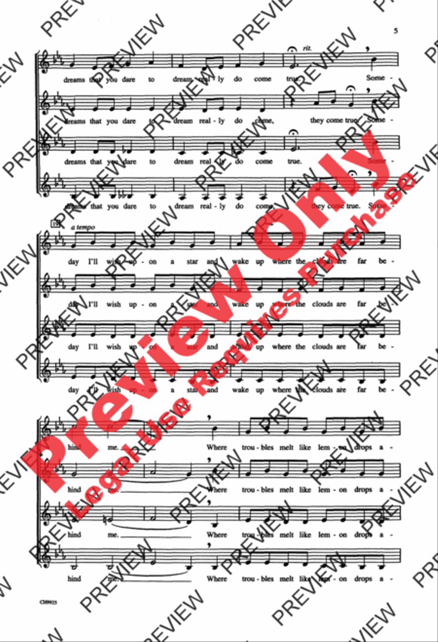 Over the Rainbow SSAA scores gallery preview page 4