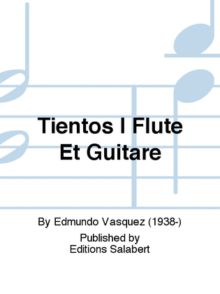 Tientos I Flute Et Guitare