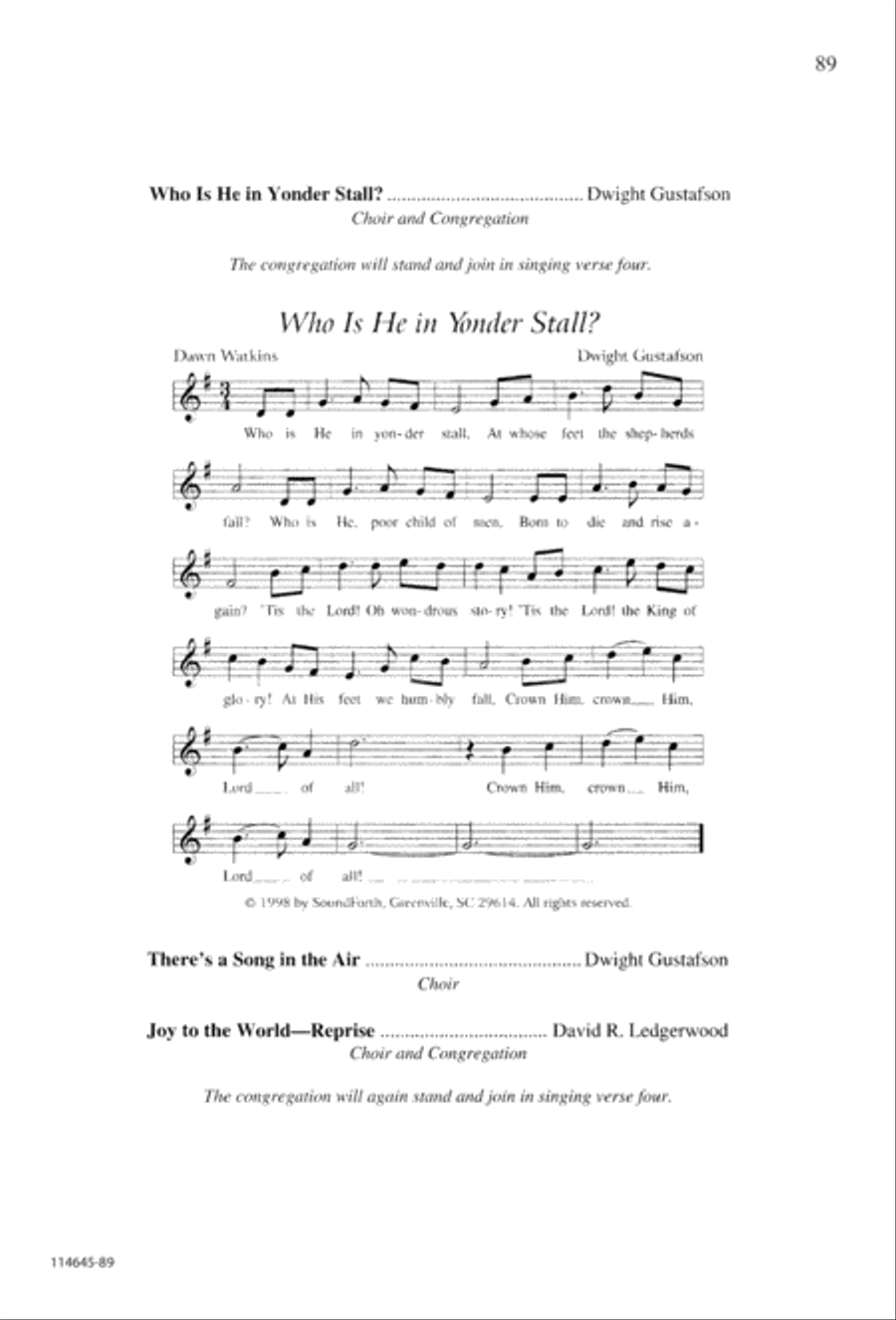 The Newborn King The Newborn King 4-Part scores gallery preview page 97