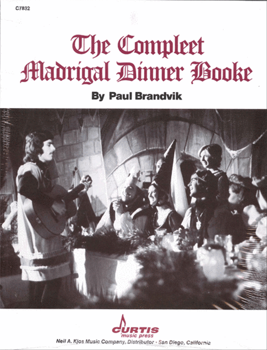 The Compleet Madrigal Dinner Booke Choir scores gallery preview page 1