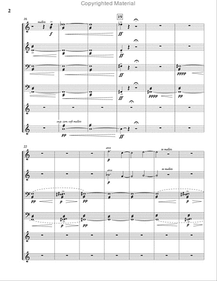 Normandy Beach - 1944 Percussion Ensemble scores gallery preview page 3