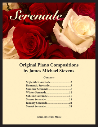 Book cover for Serenade (Romantic Piano Book)