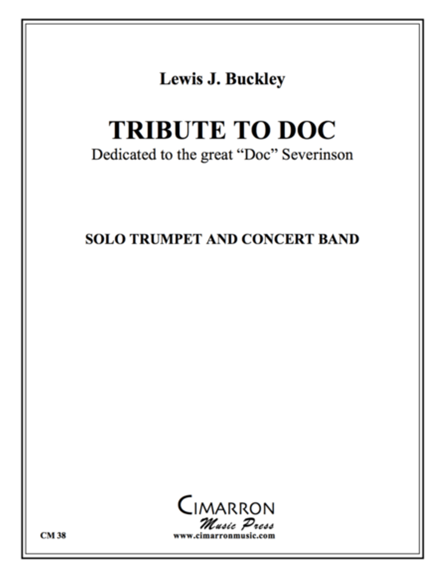 Tribute to Doc Tribute to Doc Soprano Saxophone scores gallery preview page 1