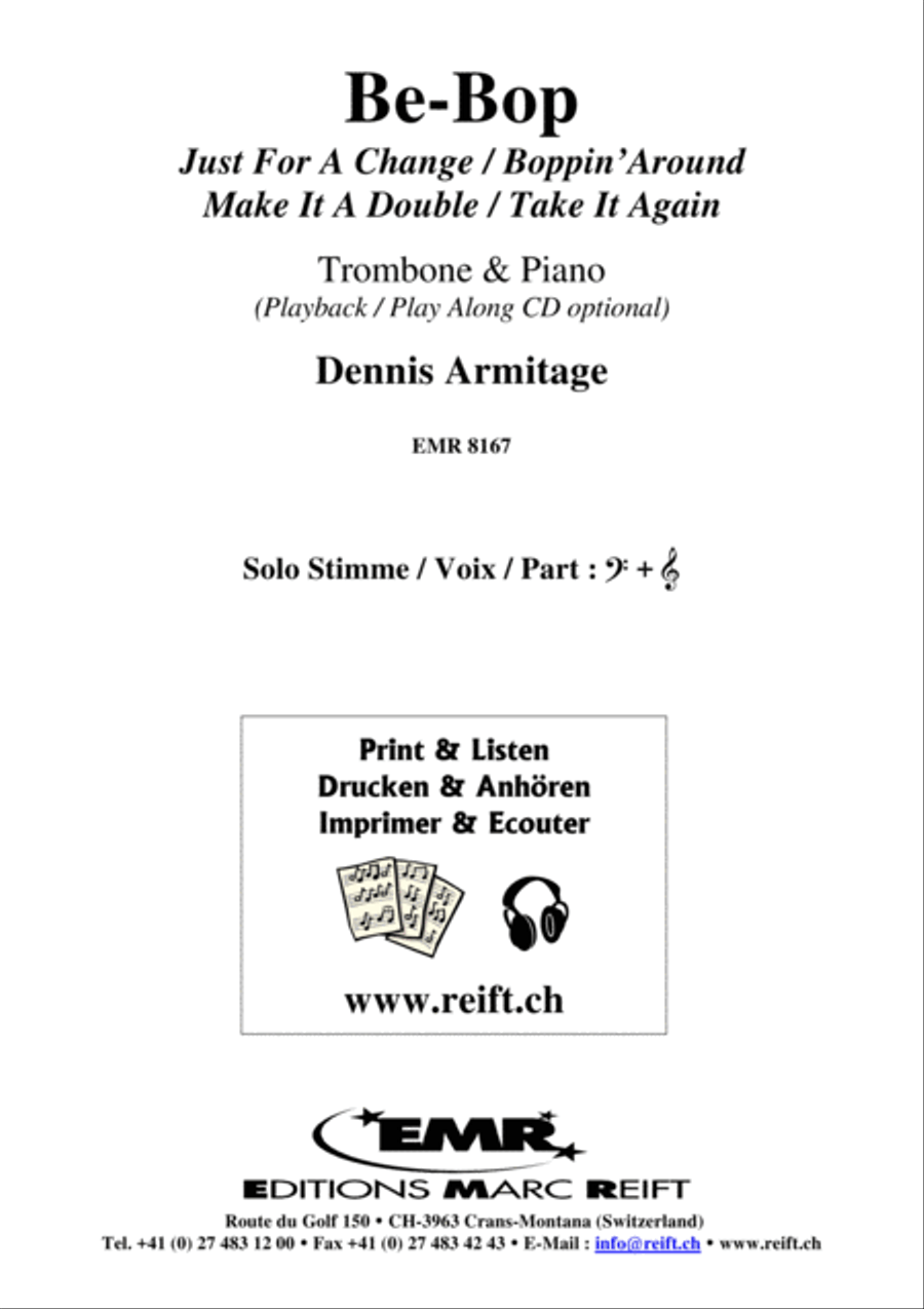 Be-Bop Piano Accompaniment scores gallery preview page 2