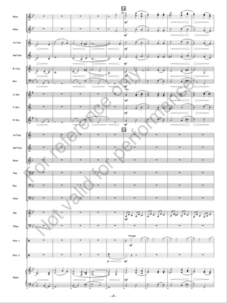 It Is Well Concert Band scores gallery preview page 5