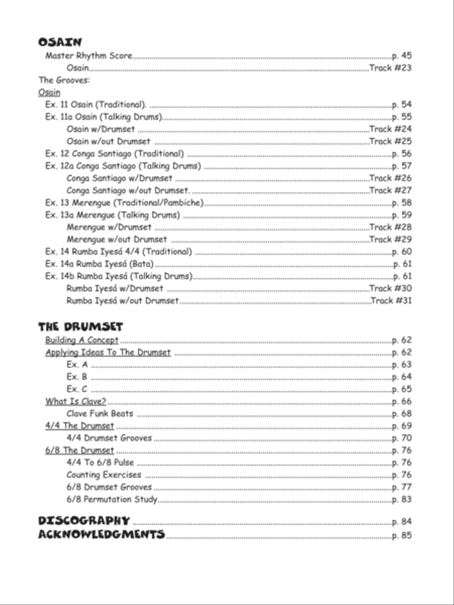 TimbaFunk Percussion scores gallery preview page 4