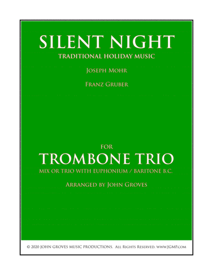 Silent Night - Trombone Trio image number null