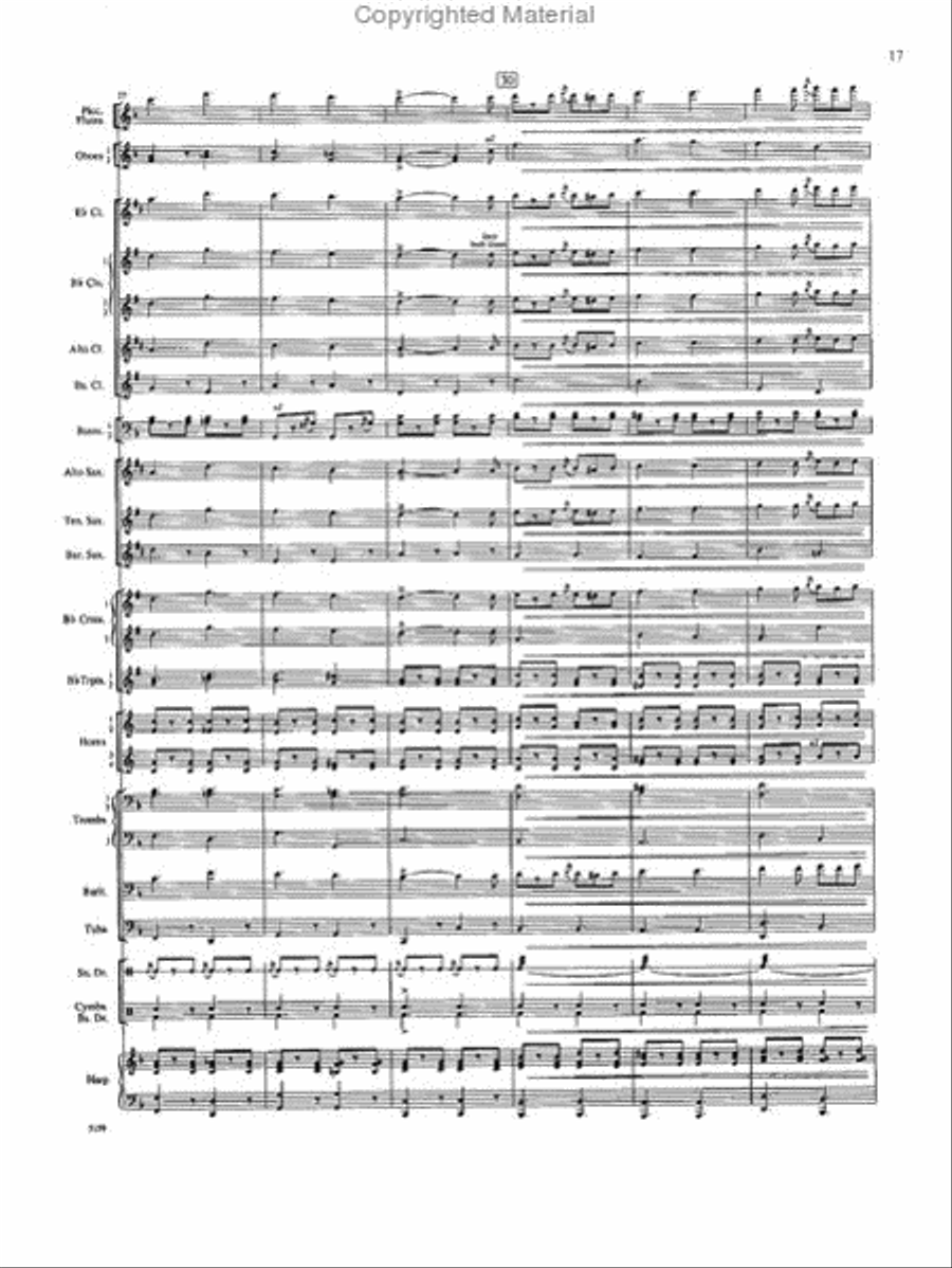 The Liberty Bell Concert Band scores gallery preview page 6