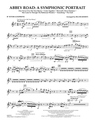 Abbey Road - A Symphonic Portrait - Bb Tenor Saxophone