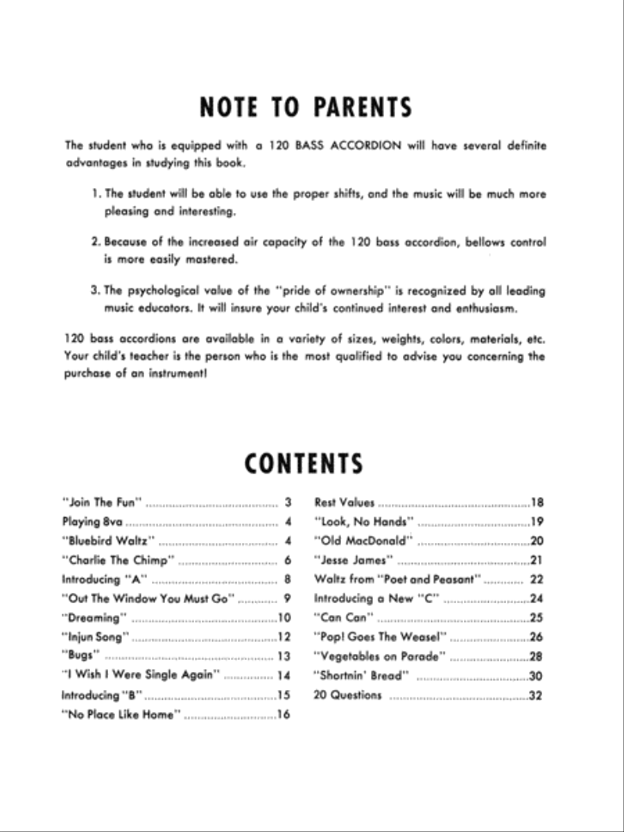 Palmer-Hughes Prep Accordion Course, Book 1B Accordion scores gallery preview page 2