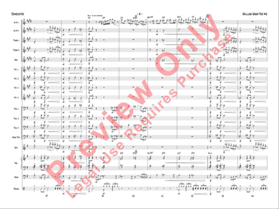 Willow Weep for Me Jazz Ensemble scores gallery preview page 9