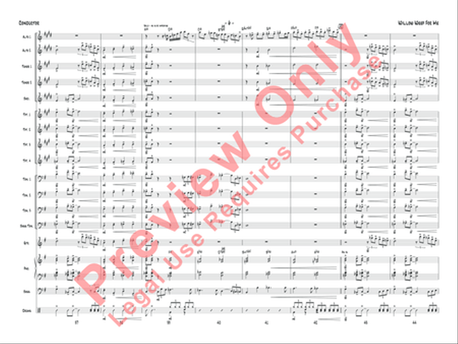 Willow Weep for Me Willow Weep for Me Jazz Ensemble scores gallery preview page 9