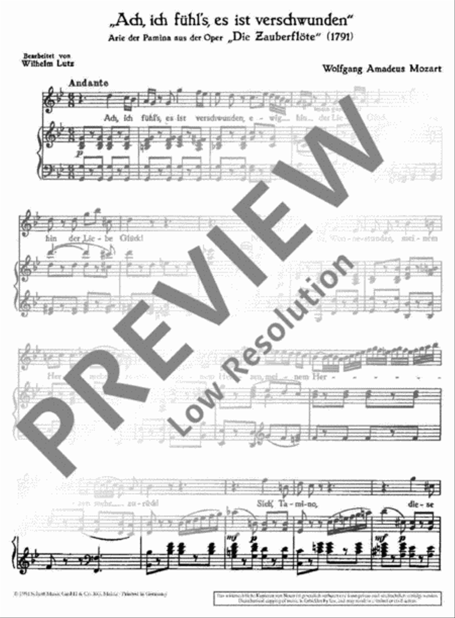 The Magic Flute The Magic Flute Soprano Voice scores gallery preview page 3