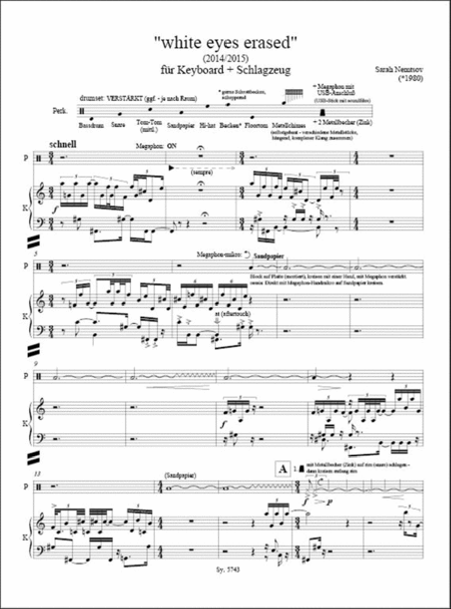 White eyes erased Piano scores gallery preview page 2
