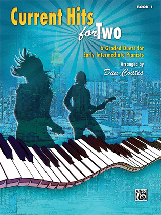 Book cover for Current Hits for Two, Book 1