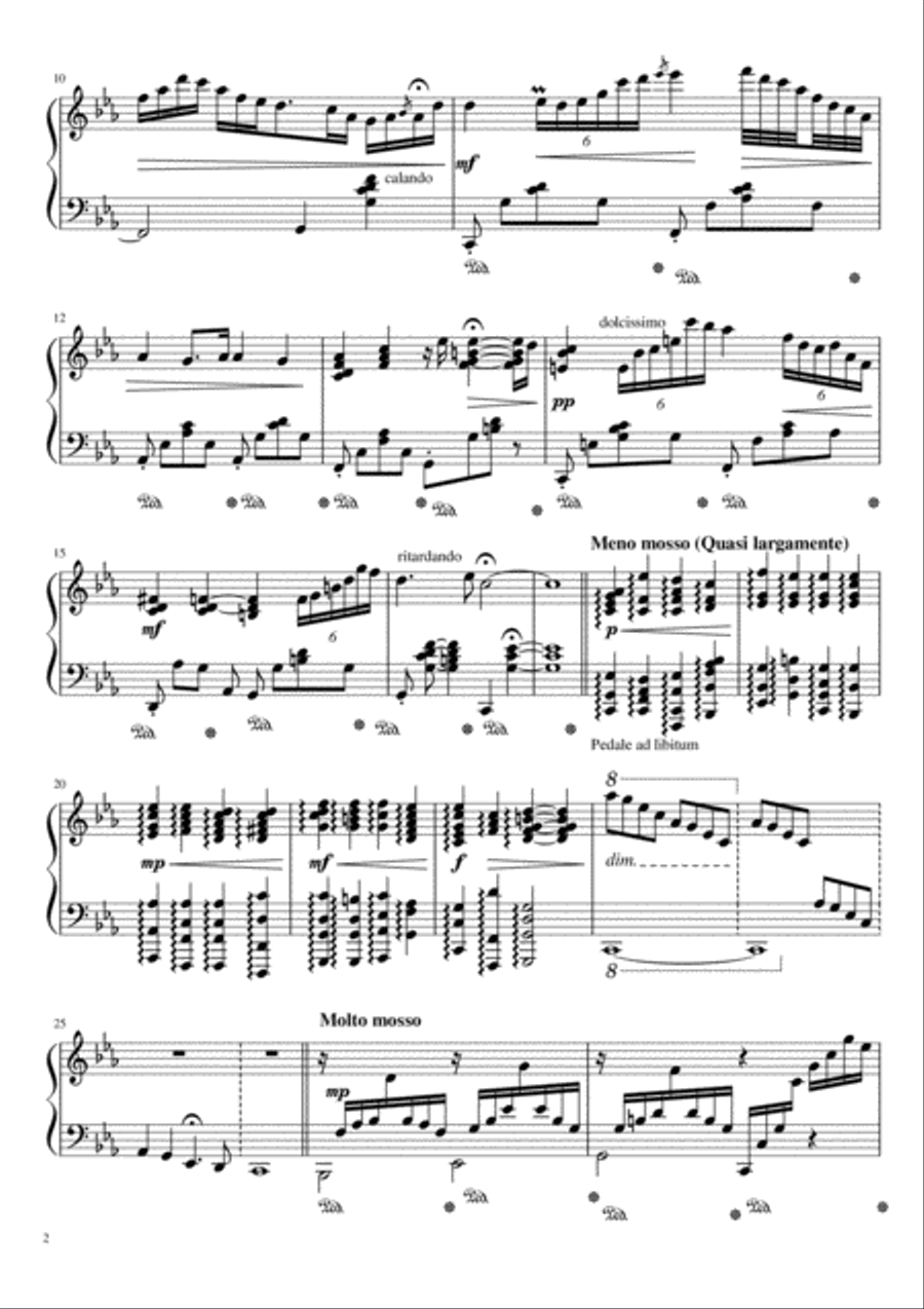 Nocturne Op.68 No.2 Nocturne Op.68 No.2 Small Ensemble scores gallery preview page 2