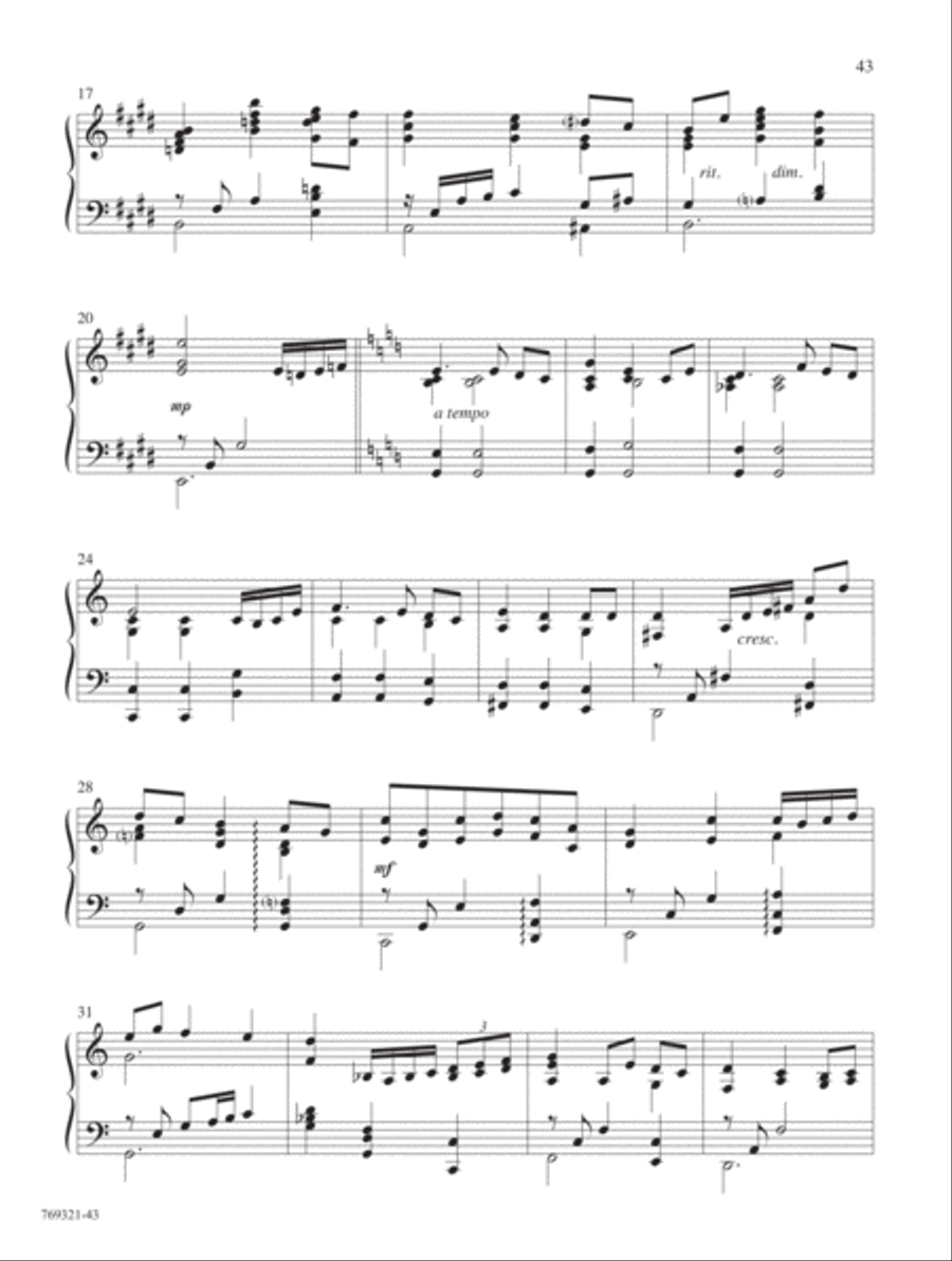 Ever in Joyful Song! Piano Solo scores gallery preview page 18