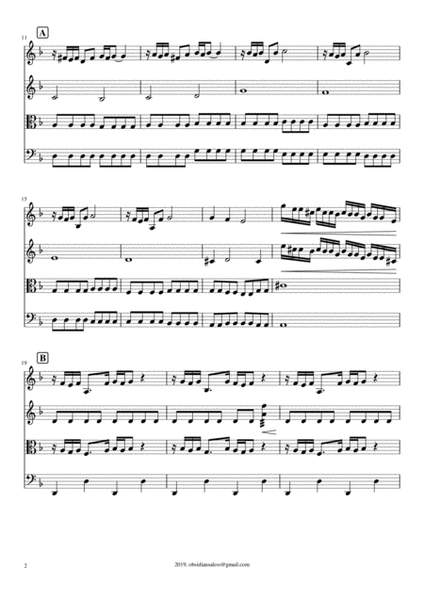 K. Jenkins: Palladio [Escala String Quartet] image number null