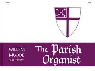 Book cover for The Parish Organist, Part 12 (Familiar Hymn Tunes)
