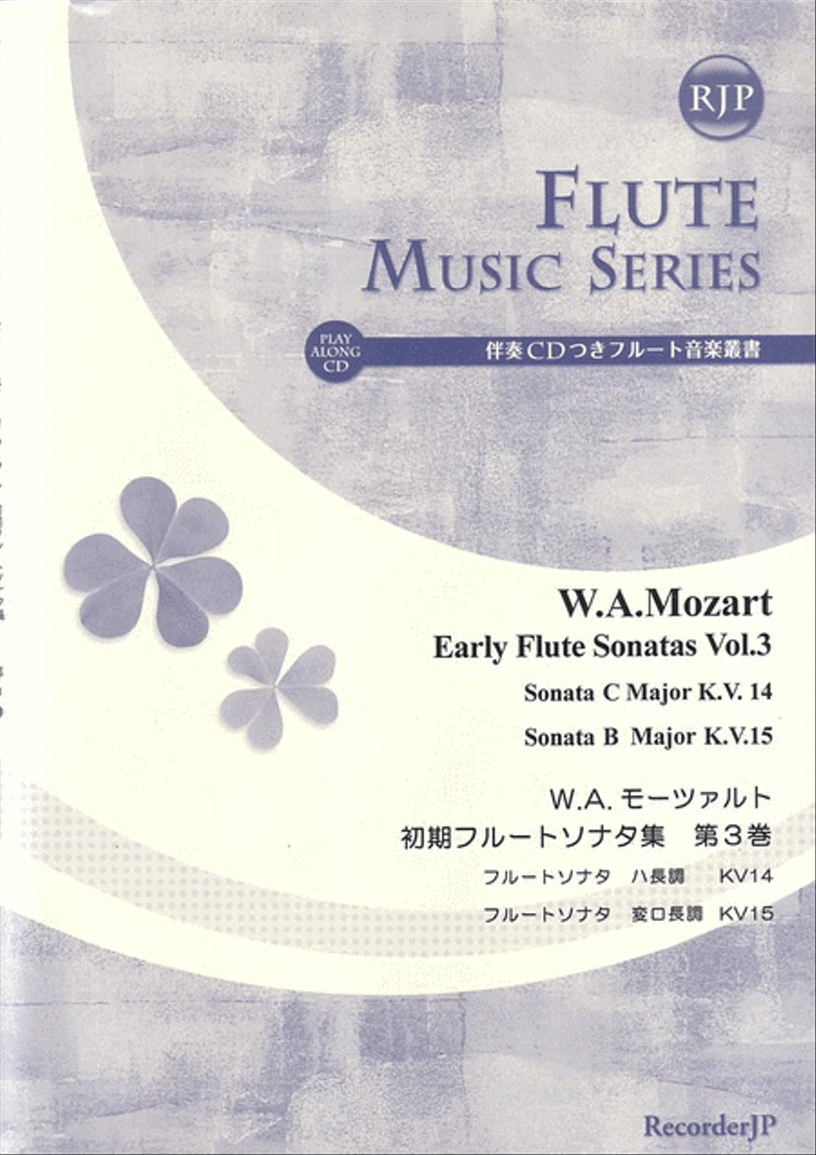 Early Flute Sonatas, Vol. 3 Flute Solo scores gallery preview page 1