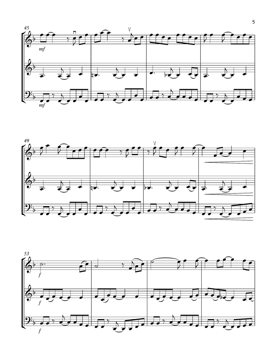 Everything String Trio scores gallery preview page 5