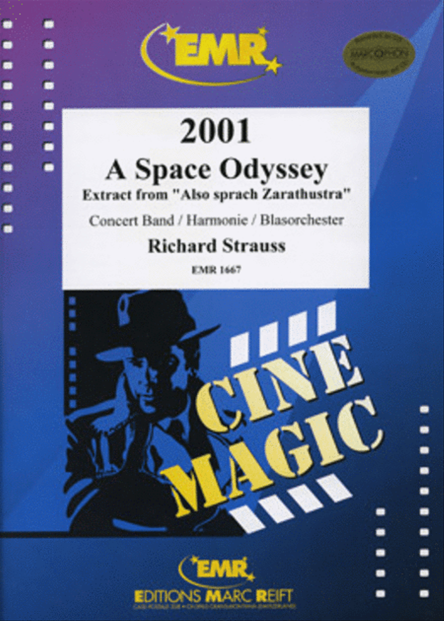 2001 A Space Odyssey Concert Band scores gallery preview page 1
