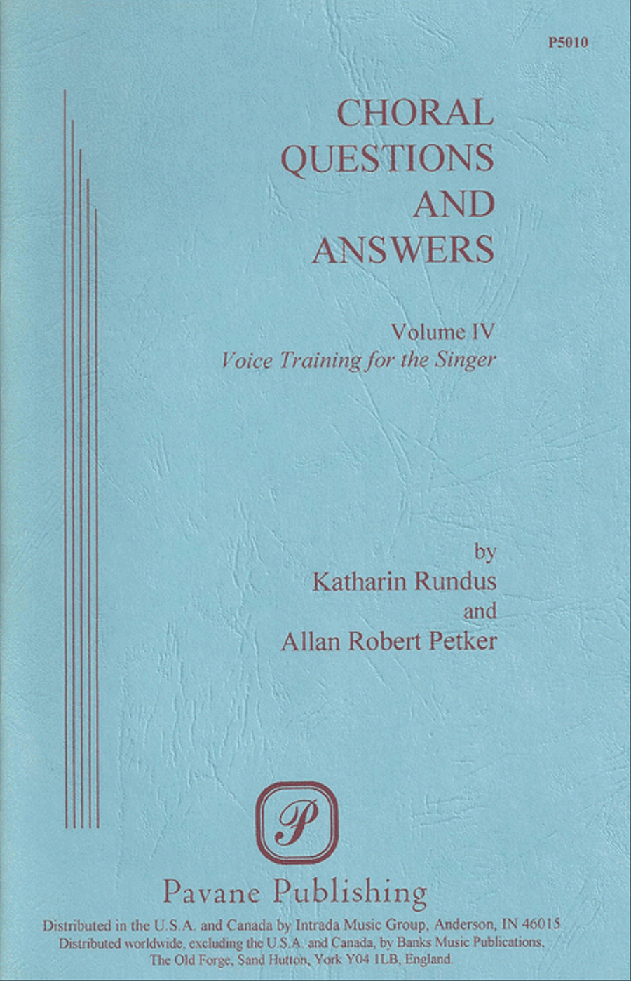 Choral Questions & Answers IV: Voice Training for the Singer Choir scores gallery preview page 1