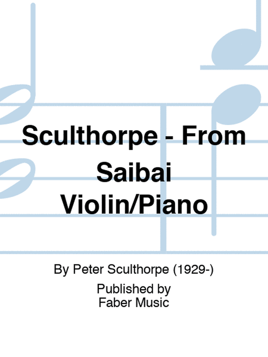 Sculthorpe - From Saibai Violin/Piano