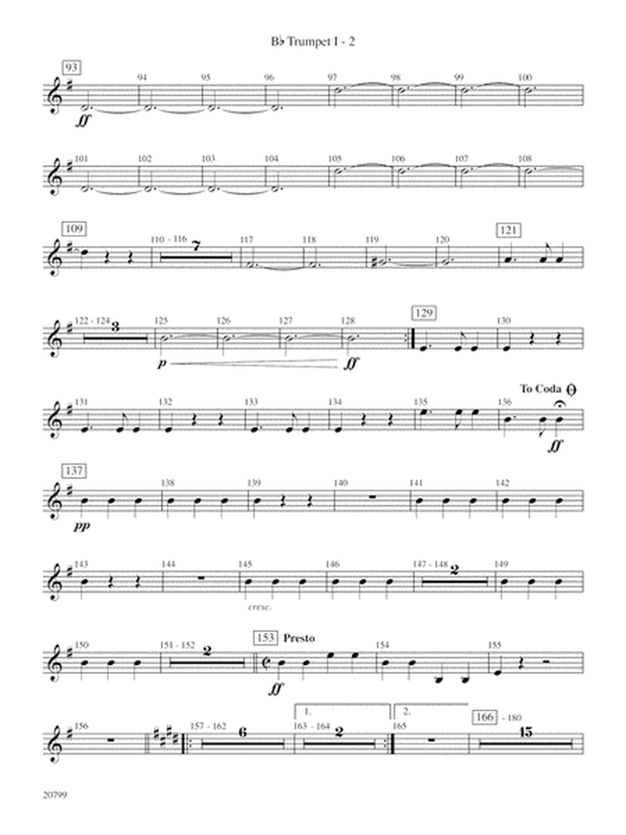Symphony No. 9 (2nd Movement): 1st B-flat Trumpet
