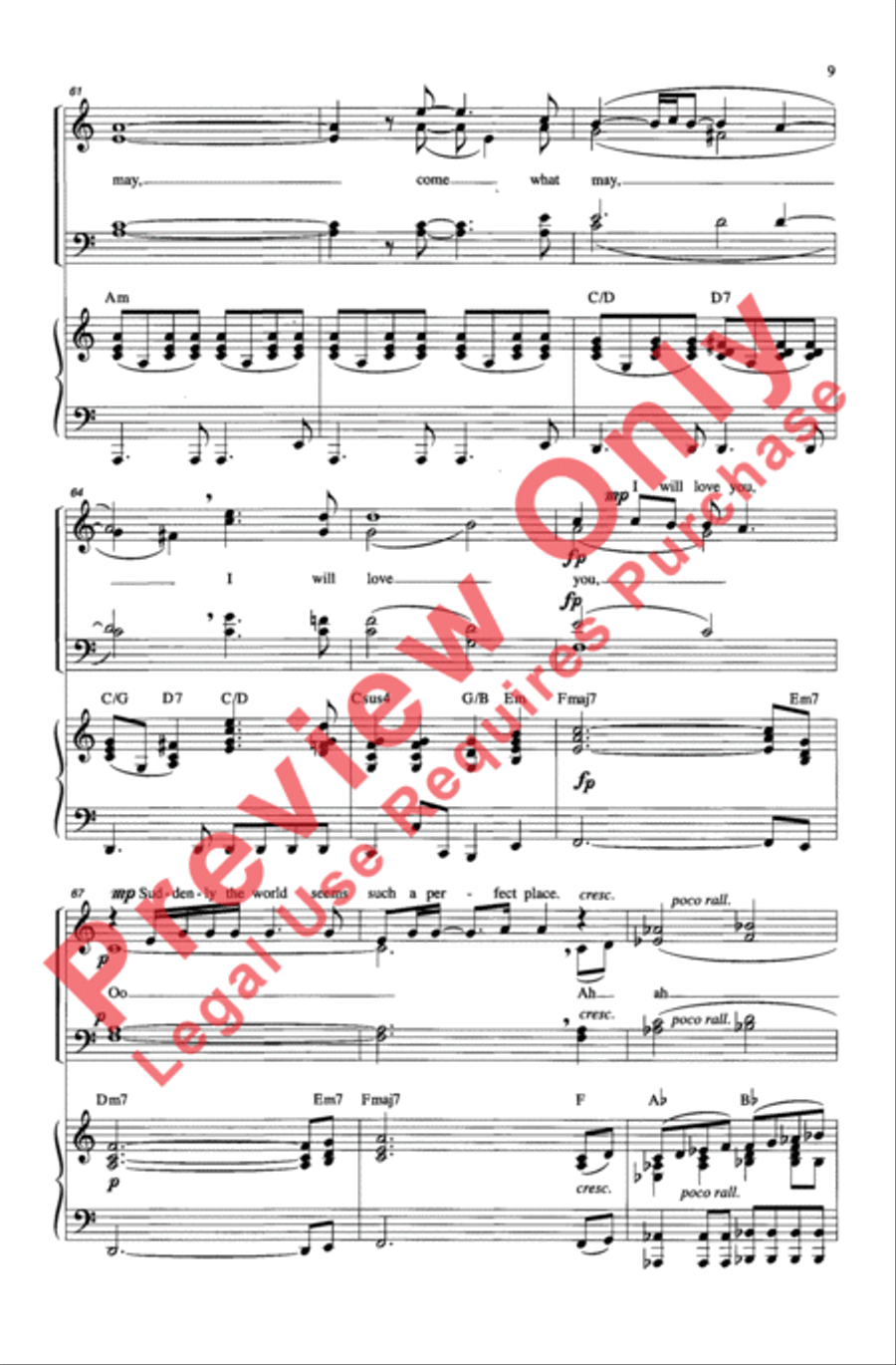 Come What May Come What May 4-Part scores gallery preview page 9