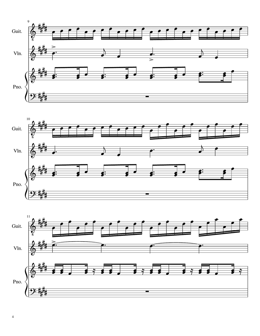 un fin de semana en albuquerque Small Ensemble scores gallery preview page 4