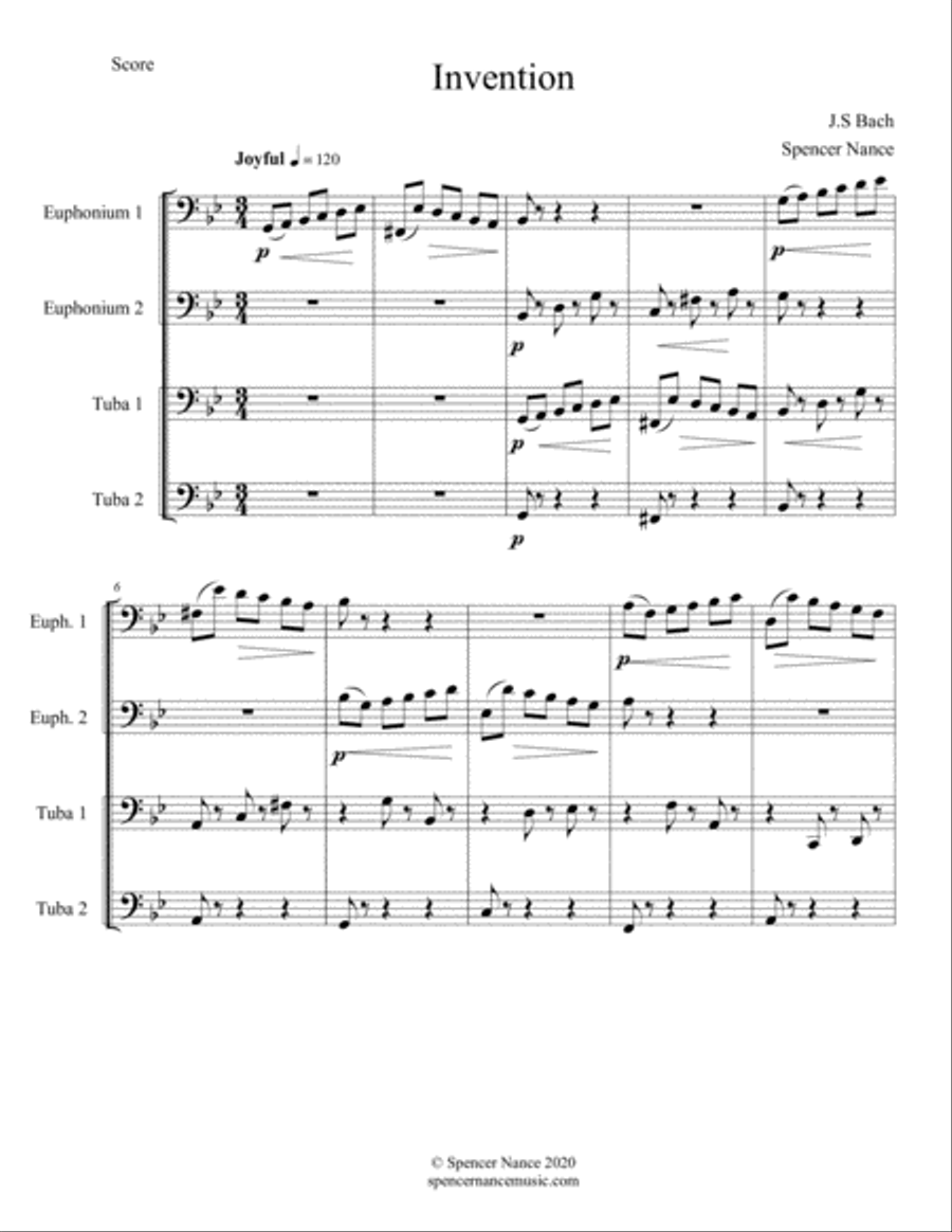 Invention Invention Small Ensemble scores gallery preview page 2