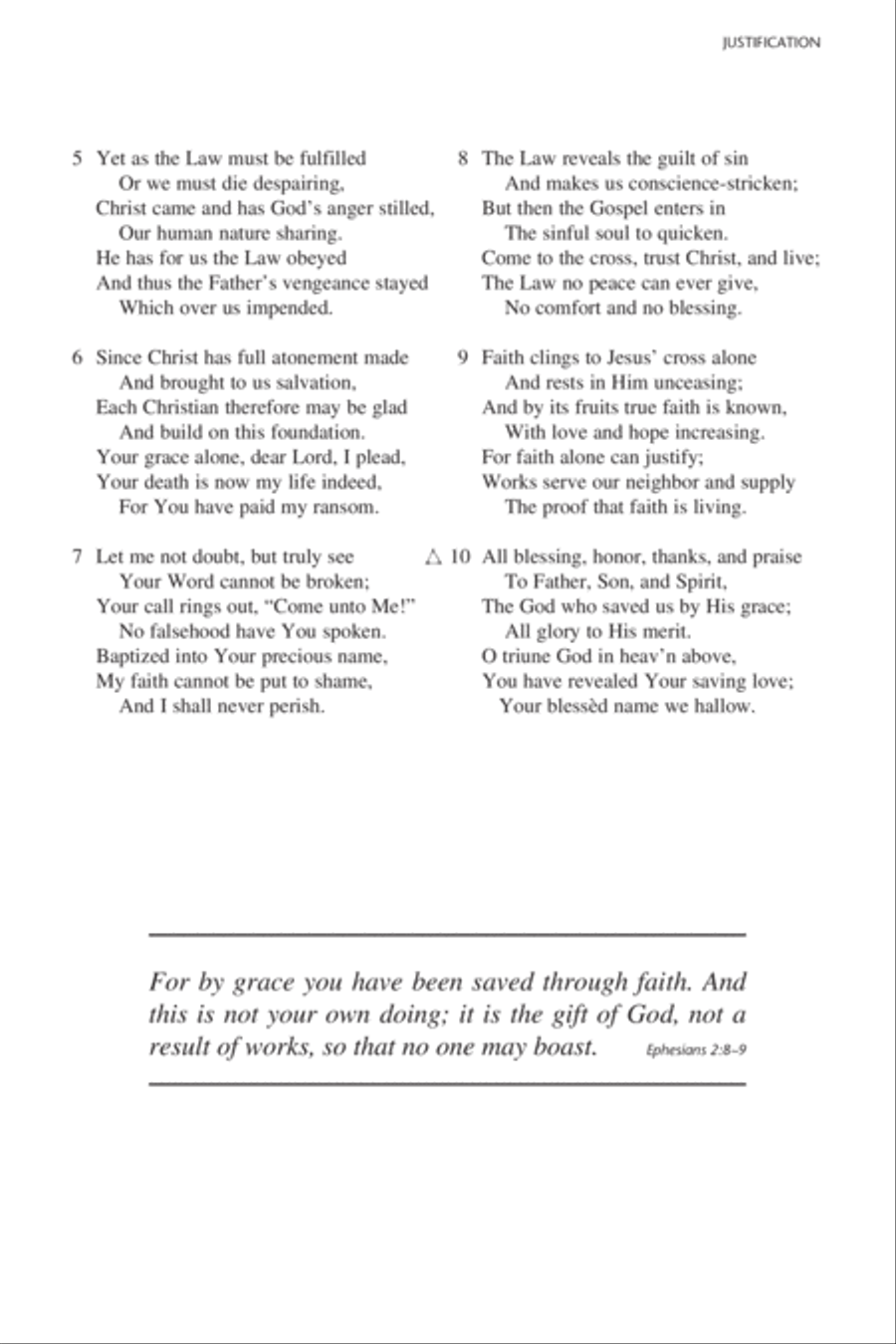 Lutheran Service Book: Personal/Gift Edition Choir scores gallery preview page 19