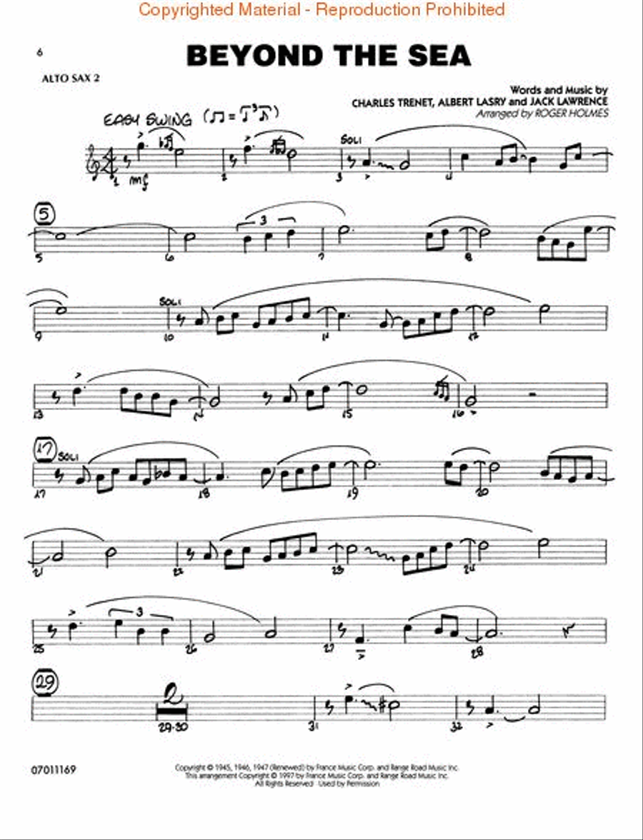 The Best of Easy Jazz – Alto Sax 2 Jazz Ensemble scores gallery preview page 3