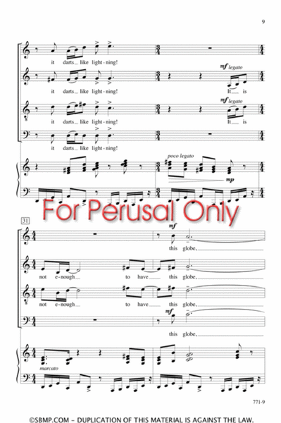 My Spirit Is Uncaged - SATB Octavo image number null