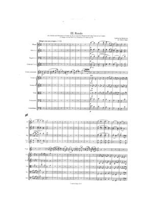 Finale for Beethoven's Violin Concerto in C major WoO 5