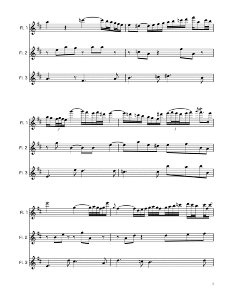 Arioso BWV 156 - Flute Trio image number null
