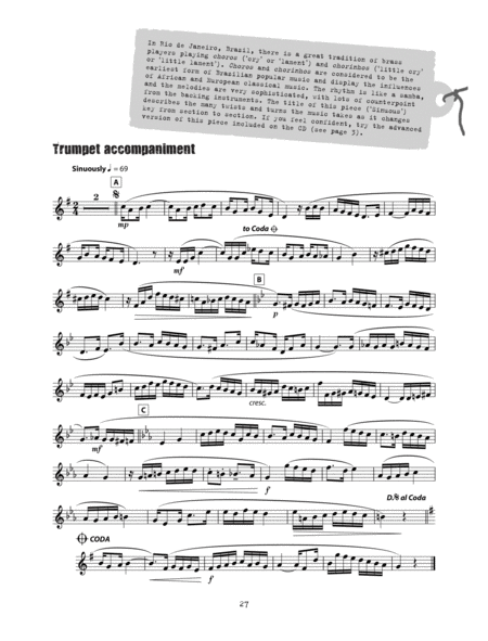 Trumpet Globetrotters Trumpet Solo - Sheet Music