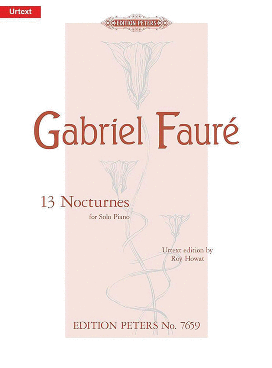 13 Nocturnes for Piano Piano scores gallery preview page 1