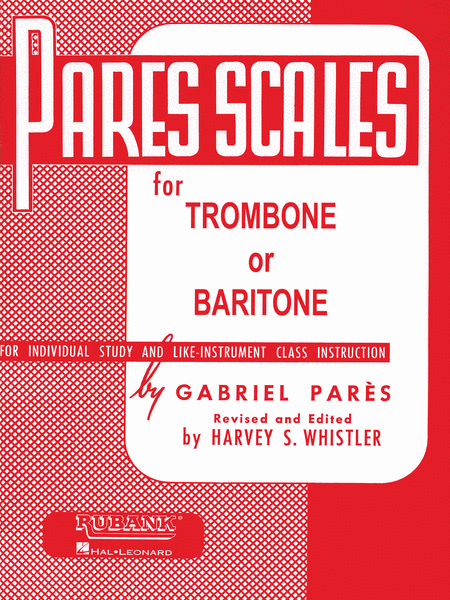 Pares Scales - Trombone or Baritone (Bass Clef)