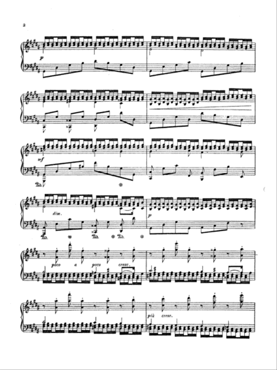 Saint-Saëns: Six Etudes, Op. 111 Piano Method scores gallery preview page 2