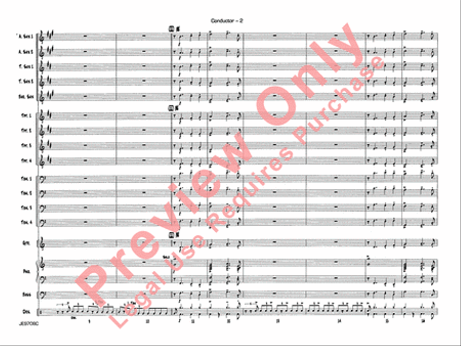 Cute Cute Jazz Ensemble scores gallery preview page 4