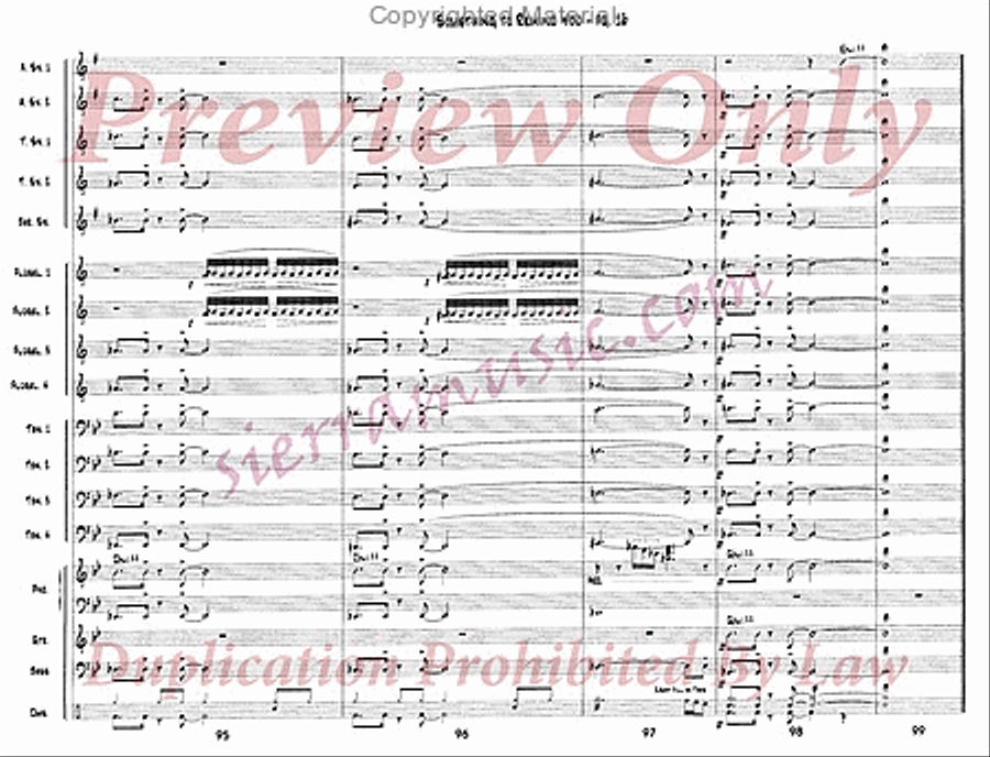 Something To Remind You Something To Remind You Big Band scores gallery preview page 17