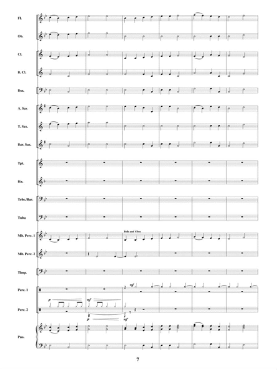 The King's Flourish Concert Band scores gallery preview page 6