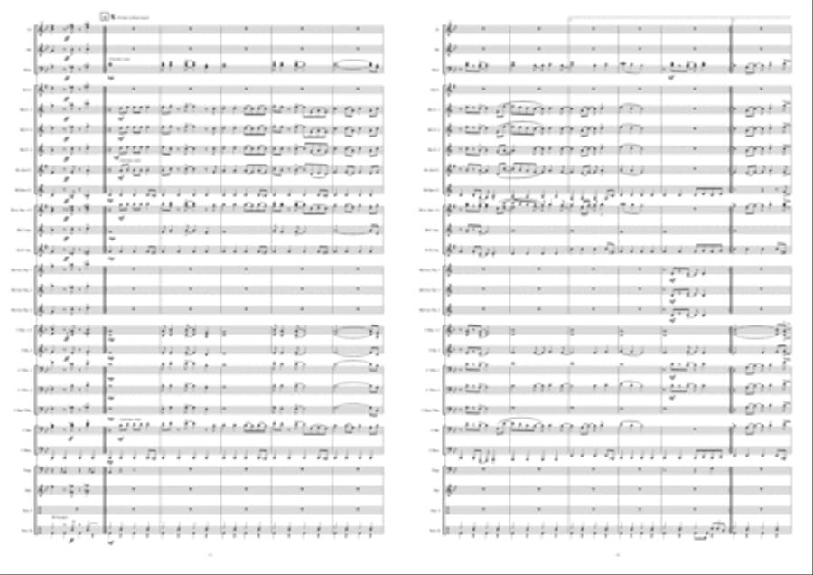 I'm Still Standing Brass Band scores gallery preview page 3