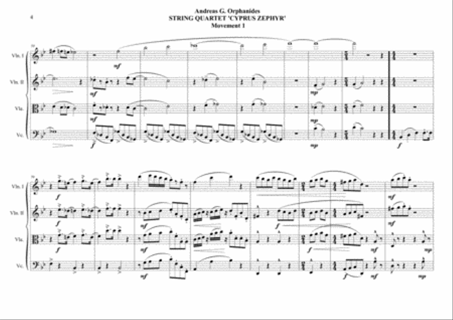 STRING QUARTET 