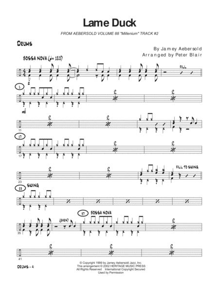Aebersold Jazz Ensemble, Vol. 1 - Drums