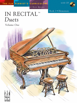 Book cover for In Recital! Duets, Volume One, Book 2
