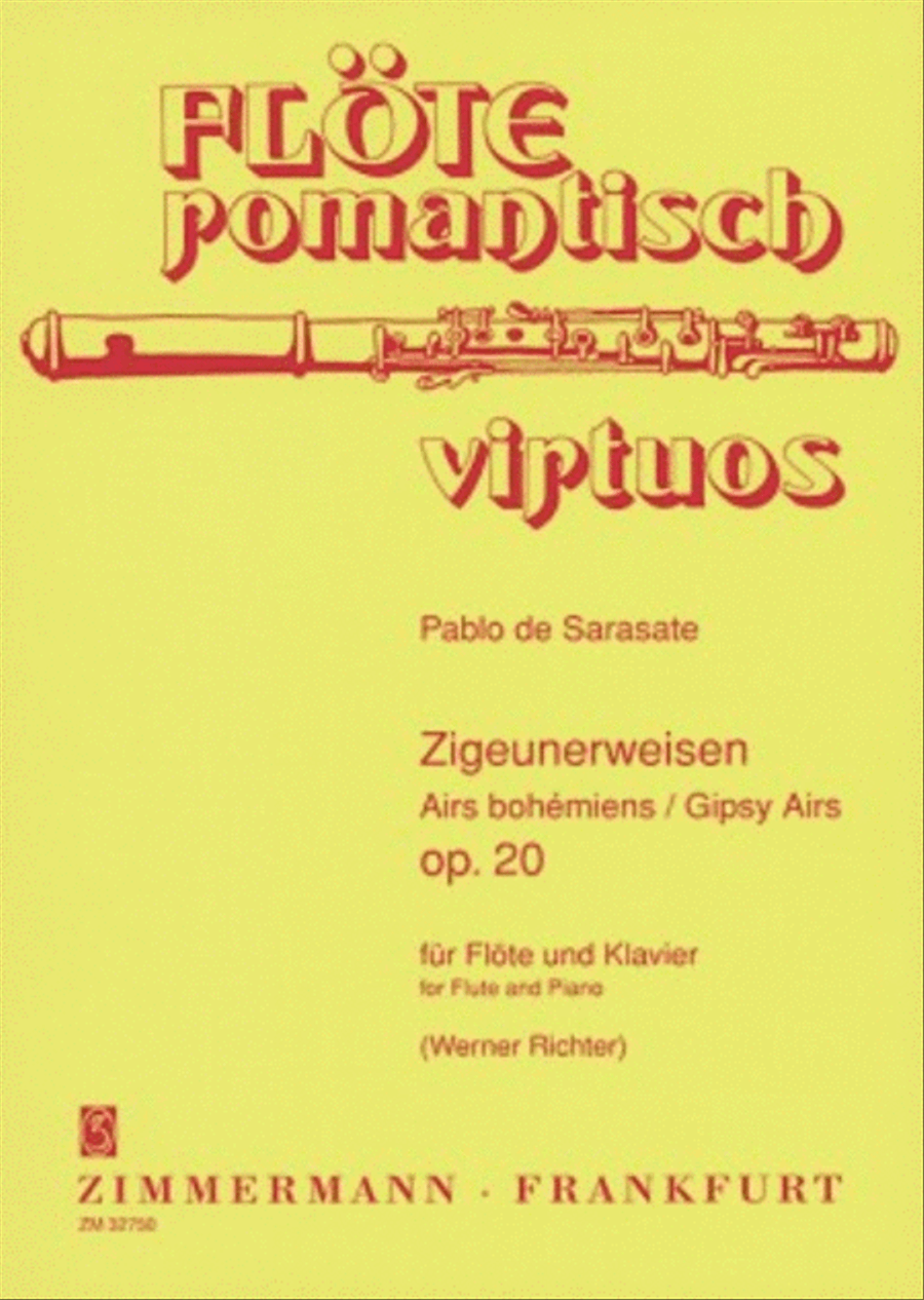 Gipsy Airs Op. 20 Flute Solo scores gallery preview page 1