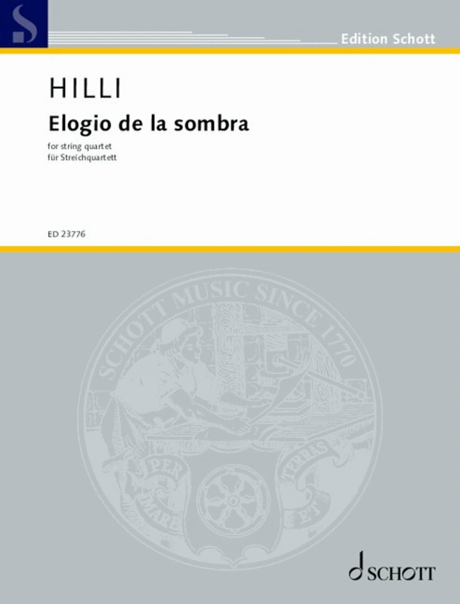 Elogio de la sombra String Quartet scores gallery preview page 1